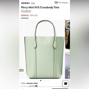 Perry Mini N/S Crossbody Tote
Tory Burch